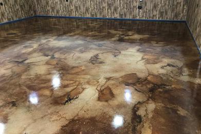 Boston Concrete Staining Company in Suffolk County, Massachusetts