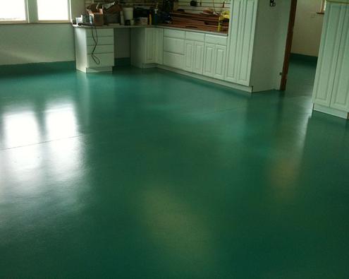 Color Stained Concrete Floor Company in Massachusetts